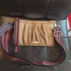 Adrienne Vittadini Faux Snakeskin Crossbody